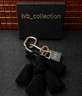 Velour Cluster Noir Gilded and Palladium Hardware