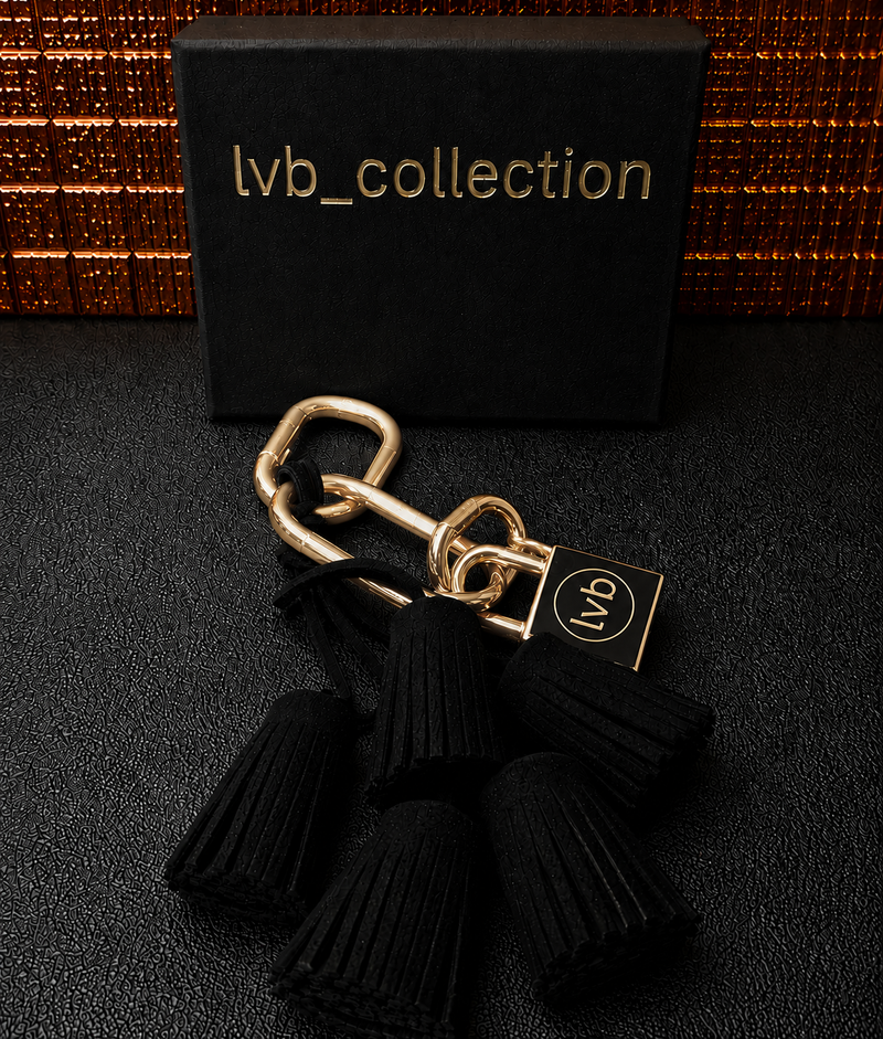 Velour Cluster Noir Gilded Hardware