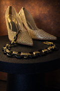 Black and Gold Decorative Chain