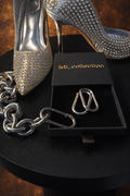 Silver Large U extension ring