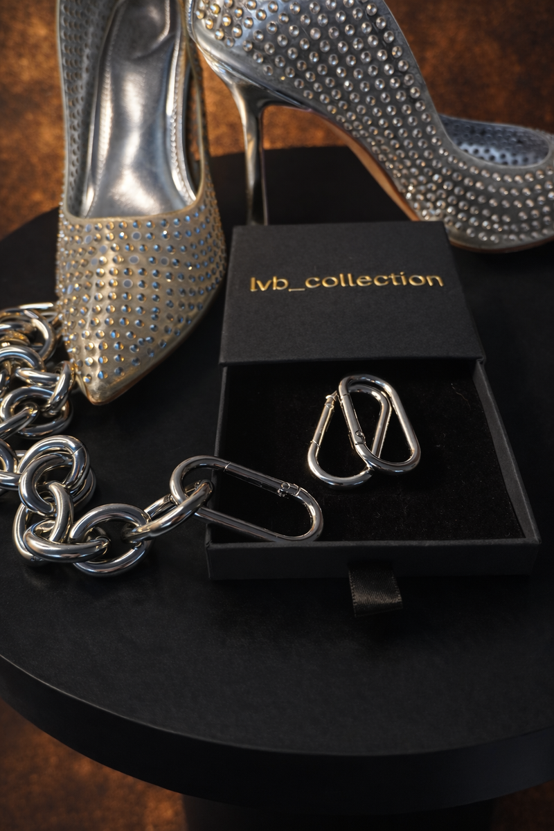 Silver Large U extension ring