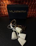 Velour Cluster Alabaster Gilded and Palladium Hardware