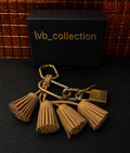 Velour Cluster Camel Gilded Hardware