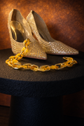 Yellow and Gold Decorative Chain